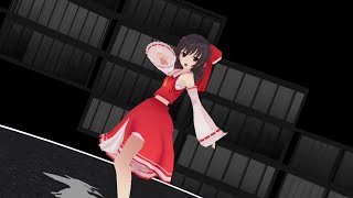 [MMD踊ってみた]ELECTを霊夢が踊りました！
