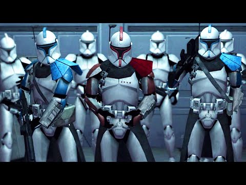 ARC Troopers put Clone Traitors back in line... - Men of War: Star Wars Mod Battle Simulator