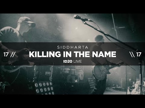 Siddharta - Killing in the Name (ID20 Live @ Cvetličarna, Rage Against the Machine cover)