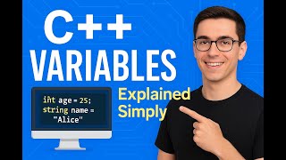 Download the video "C++ Variables Explained Simply – For Absolute Beginners"