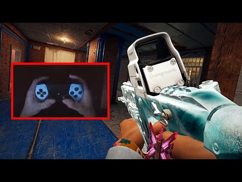 What a High Sensitivity Controller Champion Looks Like w/ Handcam - Rainbow Six Siege Console