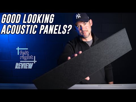ACOUSTIC PANELS that ACTUALLY LOOK GOOD? Felt Right Tiles Review