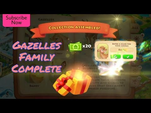 How I Quckily Complete Gazelles Family #TownshipZoo😍😍 Earn Cashes😍
