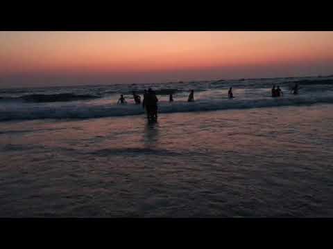 Sunset at Calangute Beach, North Goa