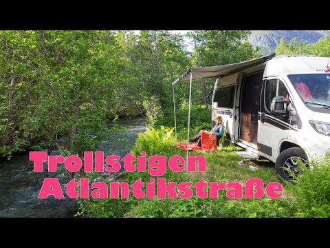 Mit dem Reisemobil durch Norwegen 6. Etappe Trollstigen / Atlantikstraße
