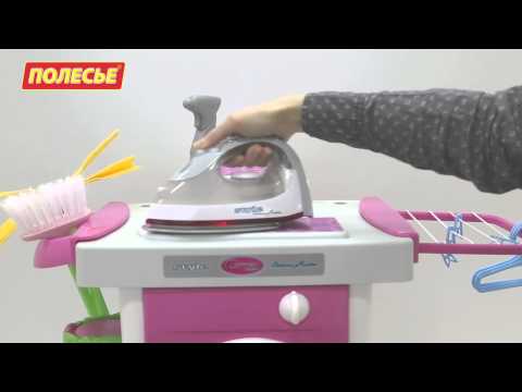 Миниатюра изображения товара Комплект бытовой техники игрушечный Полесье Carmen №6 с аксессуарами и утюжком / 48110 (в пакете)