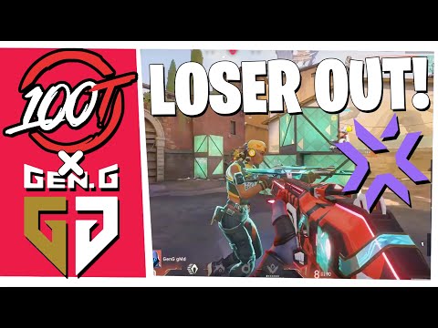 LOSER OUT! 100T vs GEN.G - HIGHLIGHTS | VCT 2021: North America - Masters