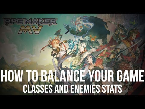 How to Balance your Game #1 - Classes and Enemies Stats (RPG Maker MV)