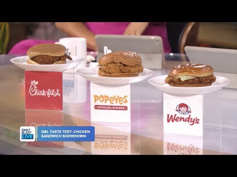 Chick-Fil-A vs. Popeyes vs. Wendy's: Who Has the Best Chicken Sandwich?