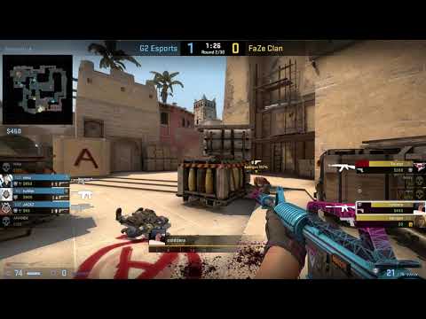 CS:GO POV Demo FaZe coldzera (46/29) vs G2 (de_mirage)
