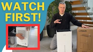 DOES IT WORK? - LVBAIR 20L Day Compressor Dehumidifier Review