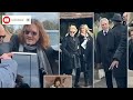 Jeff Beck’s Funeral Brings Out Johnny Depp, Rod Stewart Tom Jones