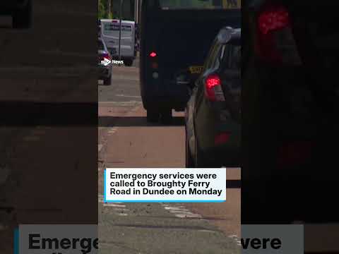 Cyclist found injured on A92 taken to hospital #news #shorts #police