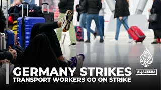 Germany strikes: Public transport workers demanding a pay rise