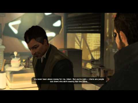 Deus Ex: Human Revolution DC - Whispers of Conspiracy: Jensen & David Sarif "Next Move" Hengha Chat