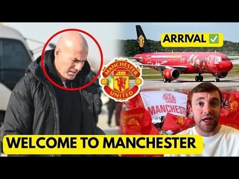 ZINEDINE ZIDANE TO MANCHESTER UNITED CONFIRMED – OLD TRAFFORD SHAKEN AS A NEW ERA BEGINS!