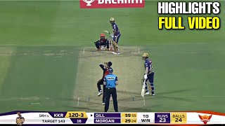 KKR vs SRH Full Highlights IPL 2020 | Sunrisers Hyderabad vs Kolkata Knight Riders Highlights KKR vs SRH Full Highlights IPL 2020 | Sunrisers Hyderabad vs Kolkata Knight Riders Highlights