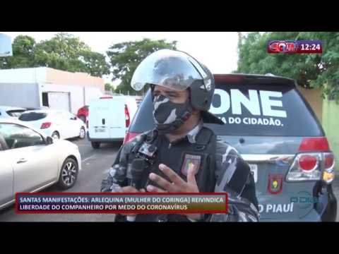 "Arlequina" reivindica liberdade do companheiro por medo do coronaviÌrus (21 05 20)