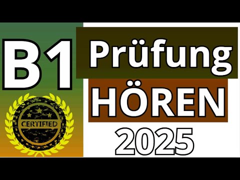 G.A.S.T - B1 Prüfung - Hören Übungssatz - G.A.S.T DTZ 2025 TEST