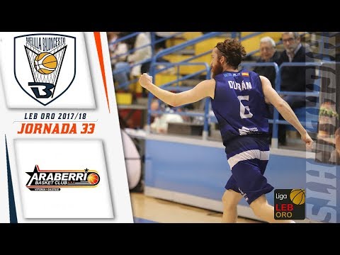 HIGHLIGHTS | Club Melilla Baloncesto vs Sáenz - Horeca Araberri (ORO 17/18 - J33)