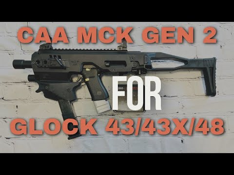Installing Glock 43x onto MCK gen2