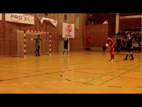 DBU's DM Finale i futsal 2013 for U19 mellem Midtals IF og BSF - Straffesparksafgørelsen