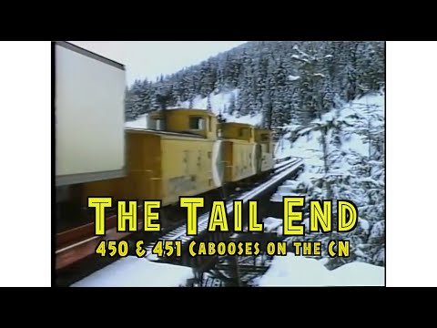 The Tail End   450 & 451 Cabooses on the CN