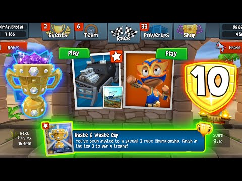 SpearChaser Challenge 💀| LEVEL 10 Championship 🏆| Beach Buggy Racing 2 🏖🏁| BB Racing 2