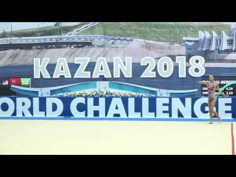 Laura Zeng USA - Ribbon WCC Kazan 2018 AA 15.950