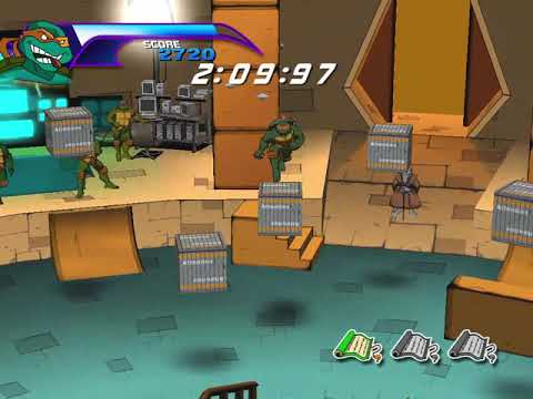 TMNT 2003 Video GameWalktrough Special Stage Secrets
