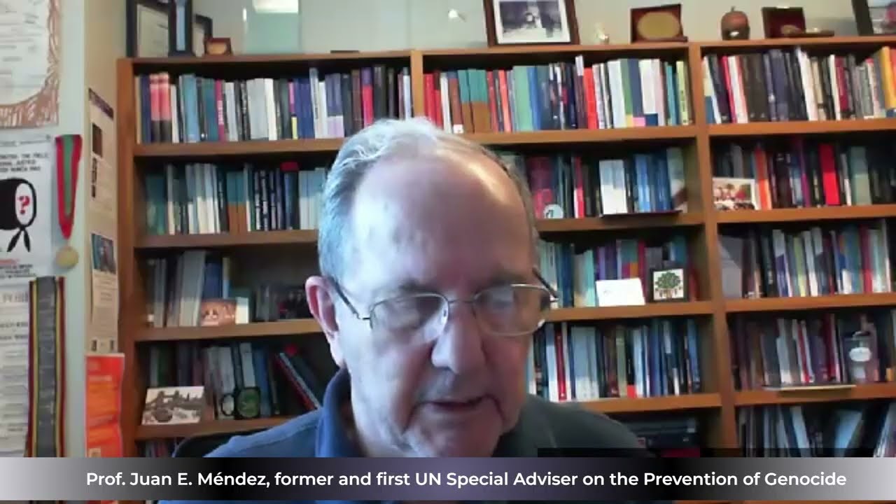 R2P at 20: Prof. Juan E. Méndez, Former UN Special Adviser on the Prevention of Genocide