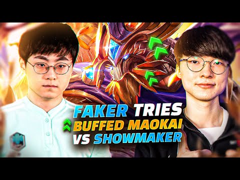 FAKER reworked Maokai vs SHOWMAKER... *NEW META?*