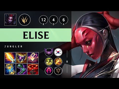 Elise Jungle vs Wukong - KR Master Patch 25.10