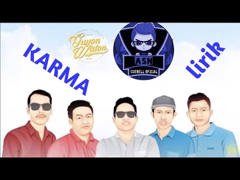 Guyon waton karma lirik