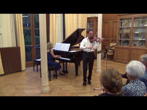 « Concert d’ouverture » par les membres de MINES ParisTech et PSL<br />
Rachmaninov, Vocalise pour violon et piano