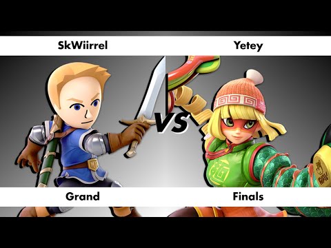 Smash @ Respawn #114 Grand Finals - SkWiirrel (Mii Sword Fighter) vs. Yetey (Min Min)