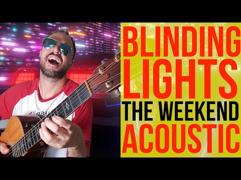 Blinding Lights Acoustic Lesson