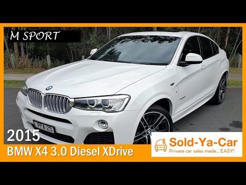 FOR SALE - 2015 BMW X4 3L TURBO DIESEL XDRIVE 4X4