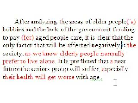 評估學生的雅思書面作文（第4部分，共8篇）。 (Evaluating a student's written IELTS essay (part 4 of 8))