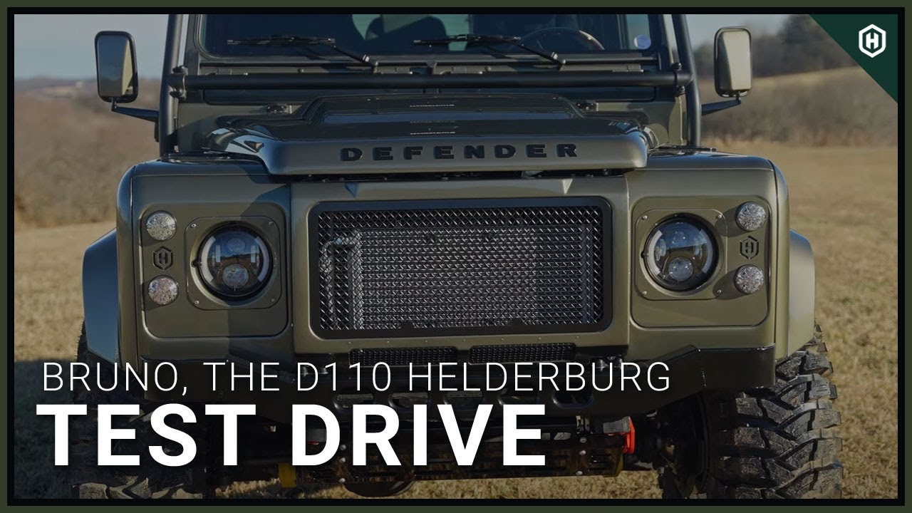 Test Drive Bruno the D110 Defender