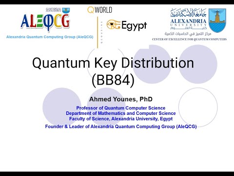 12- Quantum Computing - Quantum Key Distribution (BB84) | AleQCG