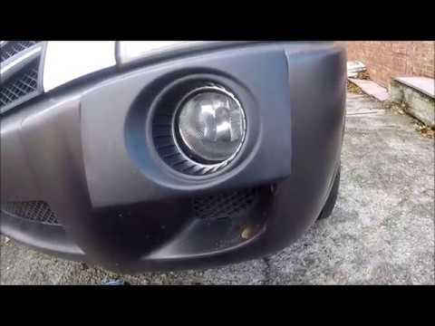 How to replace change Fog lights and bulbs in 05-09 Hyundai Tucson