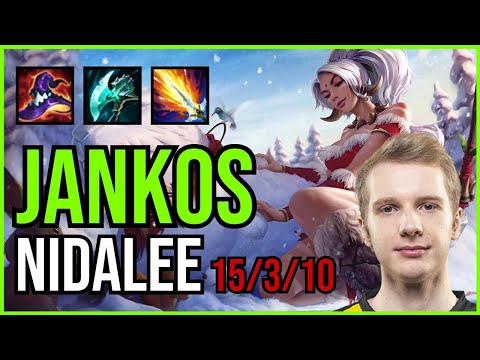 JANKOS - NIDALEE vs NUNU & WILLUMP Jungle - EUW Challenger - Patch 11.6
