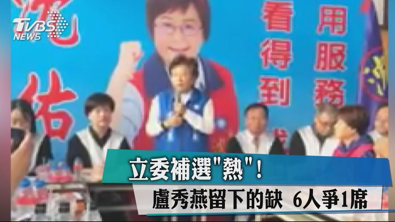 立委補選「熱」！　盧秀燕留下的缺6人爭1席