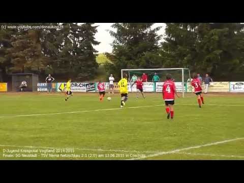 D-Jugend: SG Neustadt - TSV Nema Netzschkau 2:1 (2:0), Finale Kreispokal Vogtland am 13.06.2015