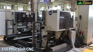 Máy làm mộng oval dương 2 đầu 6 dao (3 cây một lượt) | Máy phay mộng dương Đài Loan