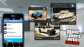 How to Save Pegasus Vehicles in Garage GTA Online | How to store Pegasus Vehicles in Garage / Hangar