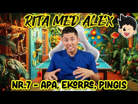 Rita med Alex - Nr7 [Apa, Ekorre, Pingis]