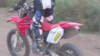 preview picture of video 'MSC Manching Oscar (8) CRF150 Slow Motion Motocross Jump'