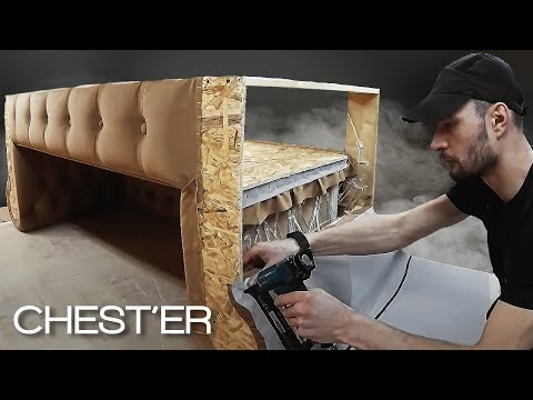 How to make a sofa CHEST'ER Chesterfield